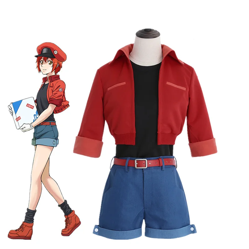 

SBluuCosplay Anime Erythrocite Red Blood Cell Cosplay Costume
