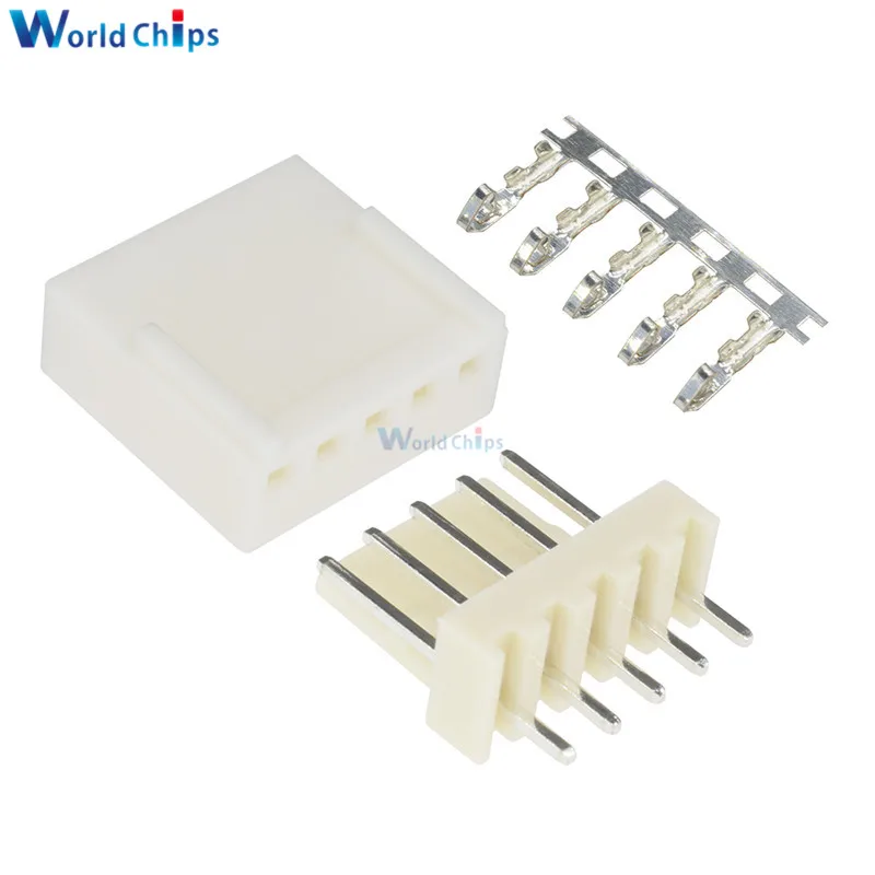 10PCS KF2510-5P 2.54mm Pin Header Terminal Housing Connector Kits