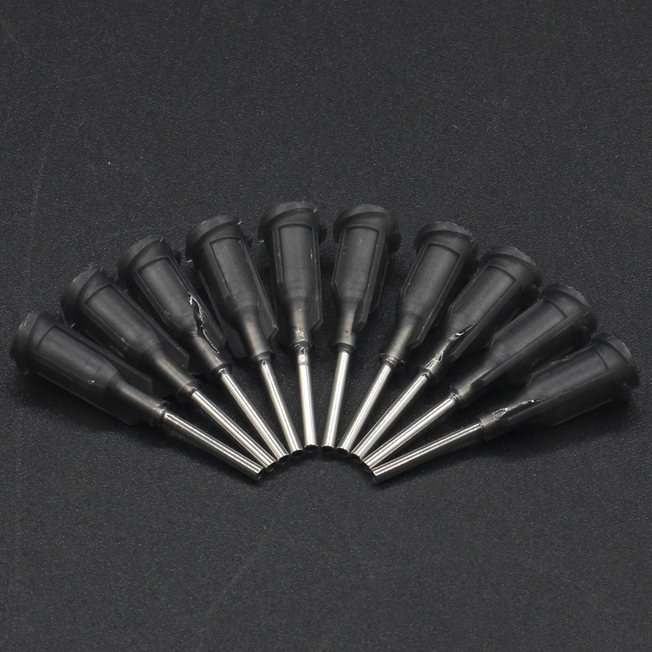 chuilian Precision passivated S.S. Dispense Tip with PP Safetylok hub, 0.5\