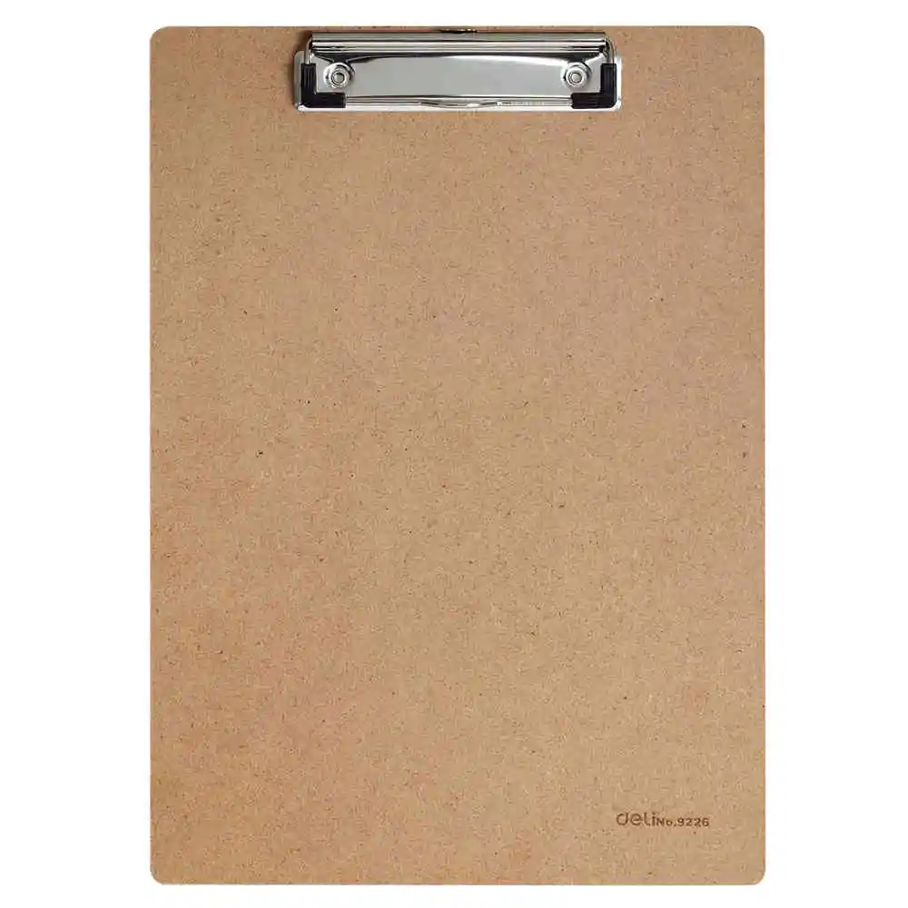 

1pc Creative wooden Board clamp A4 document bag file folder clipboard business office financial school supplies