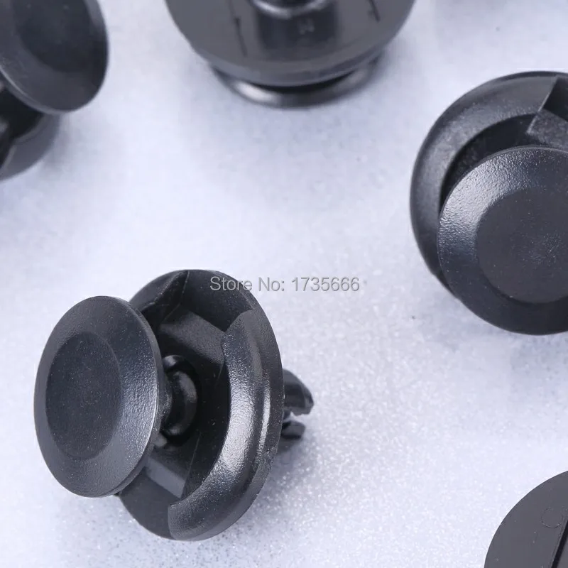 500x / Pack for Suzuki 09409-07332 for Camry Echo MR2  Sienna 1997-On Oe Fender Splash Shield Push Retainer Black Clips Case