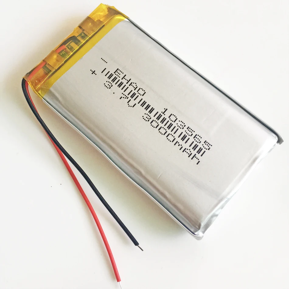 Bateria de Lítio Recarregável LiPo, Li Cells para GPS, PSP, DVD, E-book, Tablet, PC, Relógio Inteligente, Power Bank, Polímero, 3.7V, 3000mAh, 103565