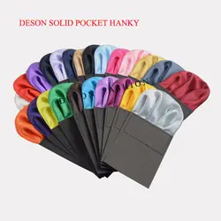 Men Solid  Hanky Pocket Square Hankerchief   Wedding Party Accessories Handkerchief