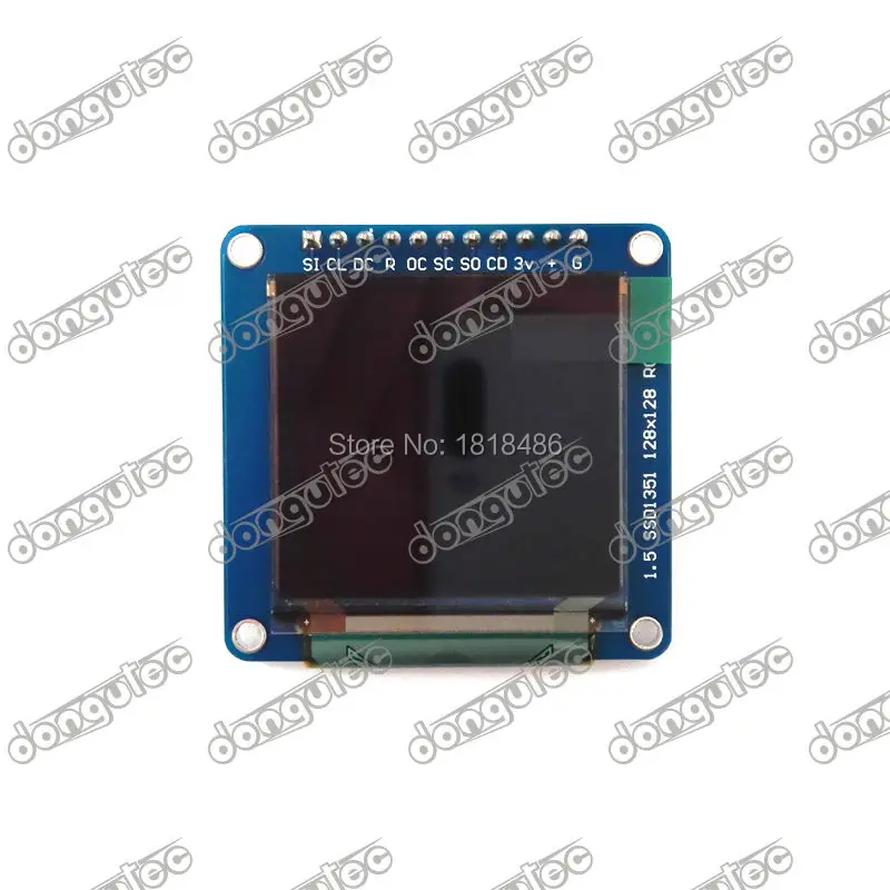 SSD1351 OLED Breakout Board - 16-bit Color 1.5