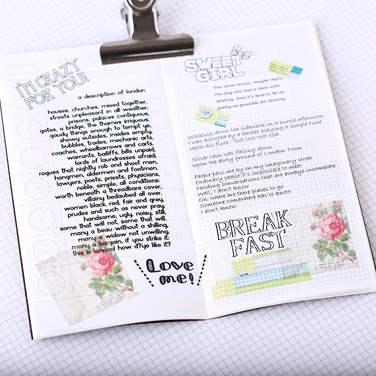 23pcs Text Expression Kids Fun Paper Stickers Homemade Bookkeeping Laptop / Decorative Scrapbooking / Scrapbook Stickers Letters