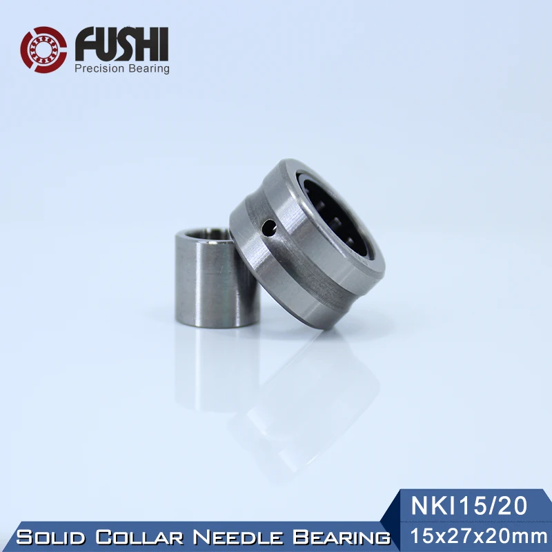 

Bearing NKI15/20 15x27x20mm ( 5 PC ) Solid Collar Needle Roller Bearings With Inner Ring