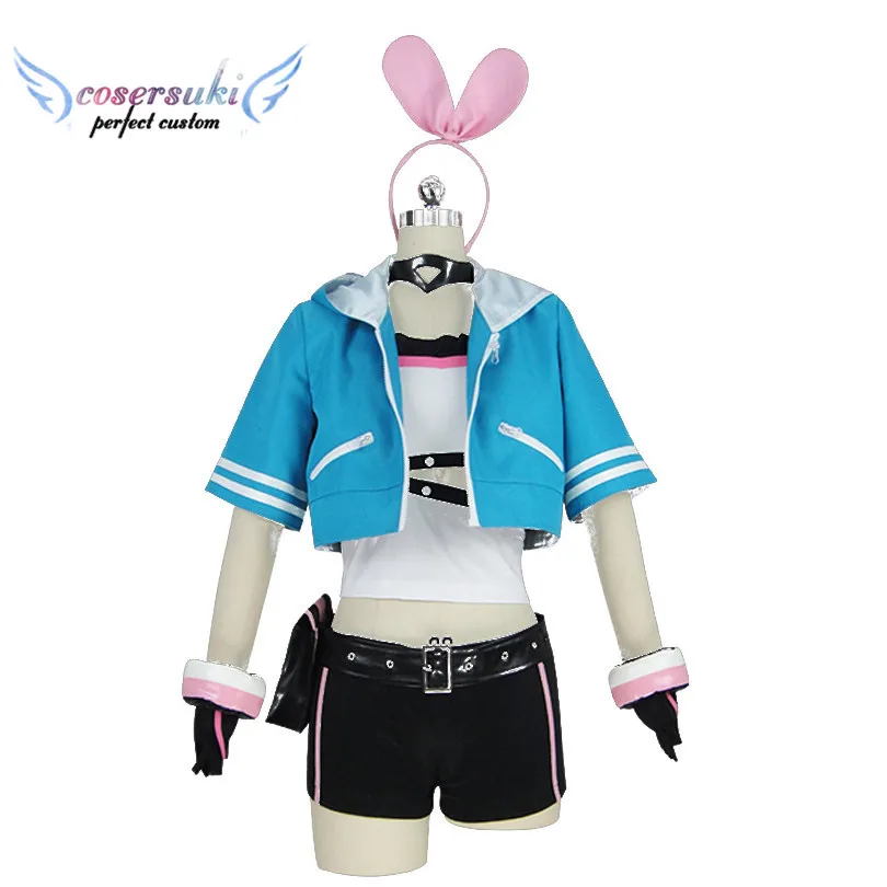 A.I.Channel Kizuna AI Cosplay Costumes Stage Performance Outfit