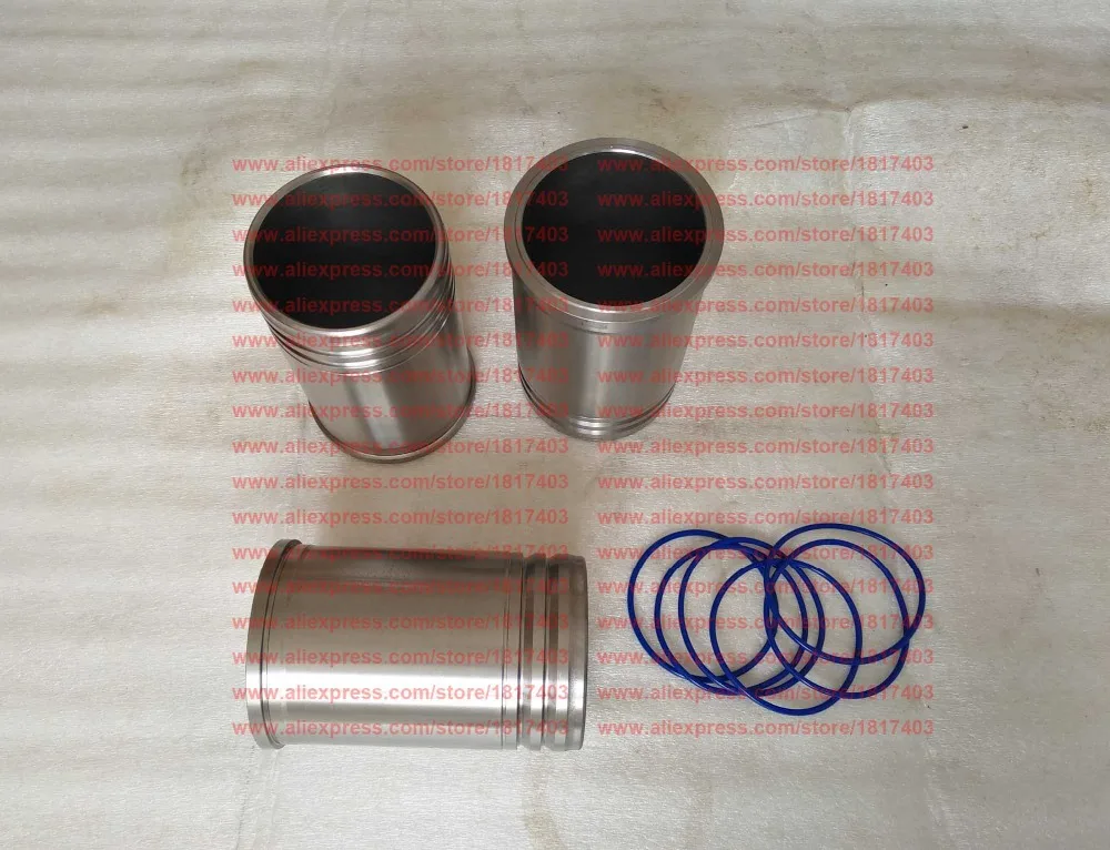 N90-03003 Cylinder Liner(Cylinder Sleeve) + water sealing rings, Changchai Diesel Engine parts, ZN390BT