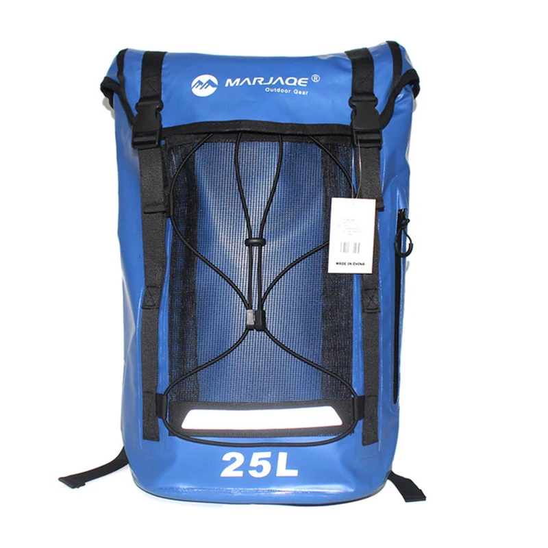 25L Trekking PVC Waterproof Bag Dry Bag Outdoor Camping Swimming Trekking Drifting Backpack Travel Ocean Pack Men Women 2020