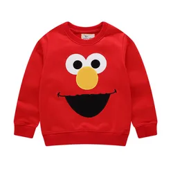 Jumping Meters-sudaderas Elmo de otoño para bebés y niñas, camisas de dibujos animados, ropa de moda, Sudadera con capucha de manga larga, Tops para niños y niñas