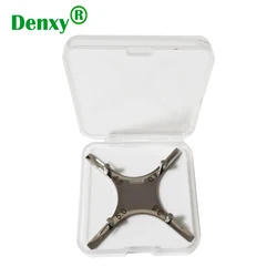 Denxy 1 pc Dental Star-like uchwyt pozycjonujący ze stali nierdzewnej ortodontyczne Gauge pozycjoner narzędzie zamki ortodontyczne