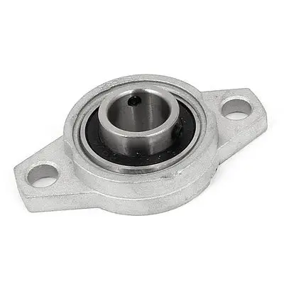 KFL004 Zinc Alloy 20mm Bore Dia Self Aligning Pillow Block Bearing Flange