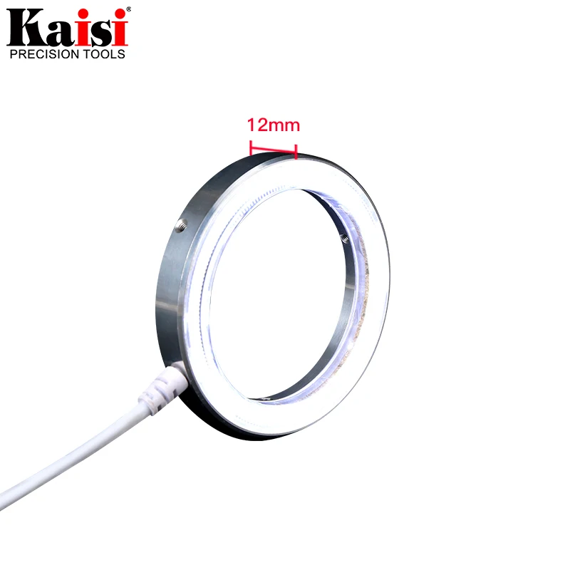 Kaisi Ultrathin 60 LED Adjustable Ring Light illuminator Lamp For STEREO ZOOM Microscope USB Plug