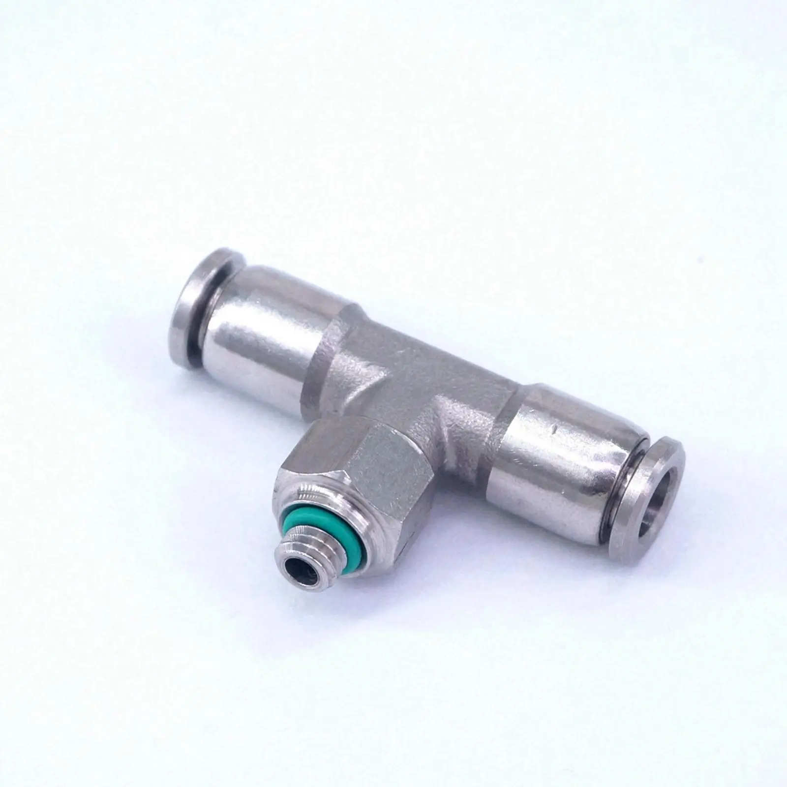 Tube OD 6mm*M5 Pneumatic Male Tee Branch 304 Stainless Steel Connector Push In Fittings Anticorrosion Antioxidation