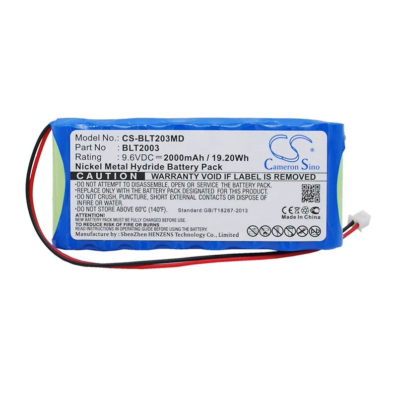 

Cameron Sino 2000mah battery for BIOLAT Biolat BLT2003 ECG EKG Medical Battery