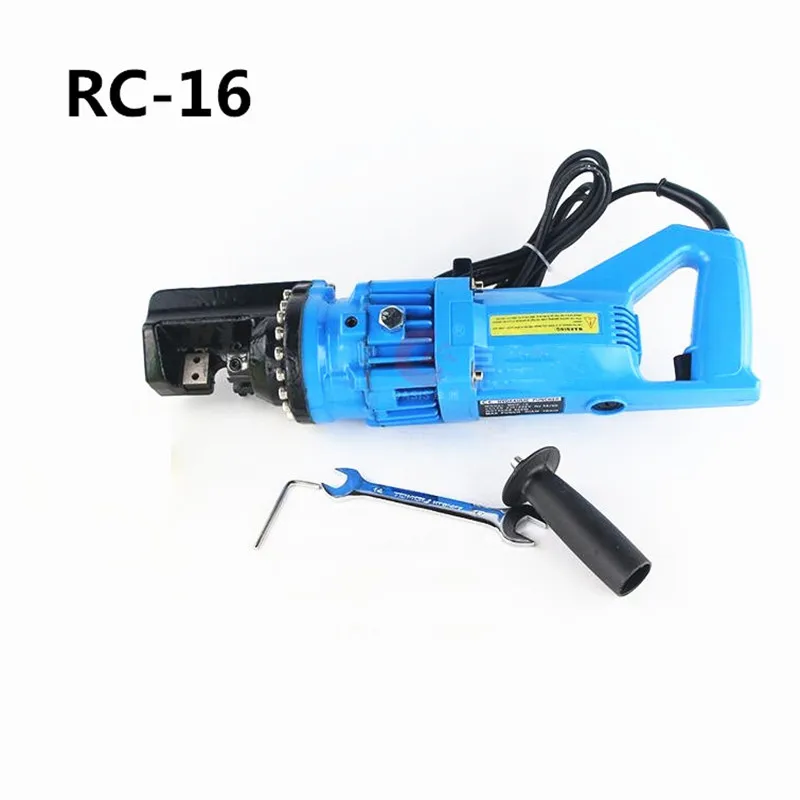 Electric Hydraulic Rebar Cutting Pliers Electric Steel Cutter RC-16 4-16MM 220V