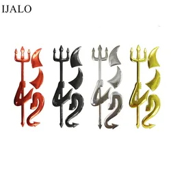 멋진 악마 3D 자동차 스티커, 자동차 스타일링 장식 데칼, 부드러운 PVC 크롬 엠블럼 배지, 자동차 로고 스티커