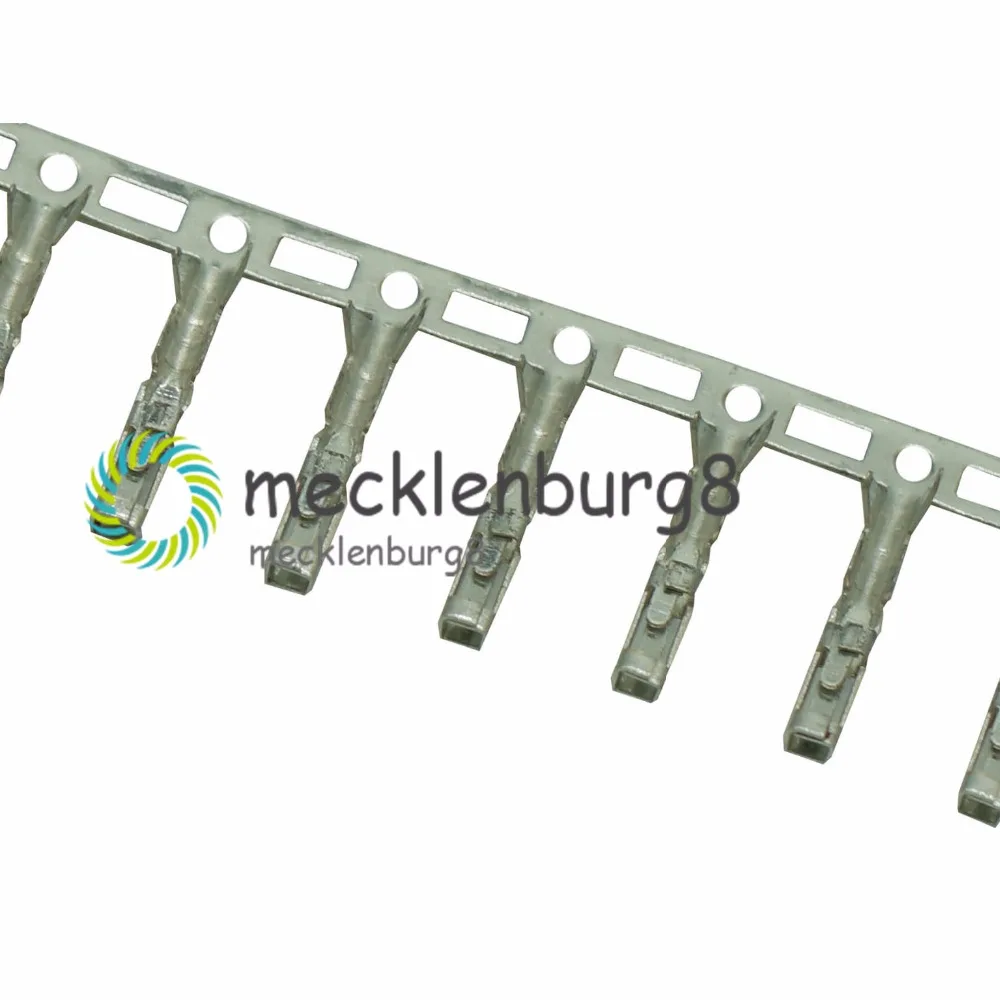 100 قطعة دوبونت سلك توصيل معزز كابل الإسكان أنثى دبوس كونتور محطة 2.54 مللي متر جديد