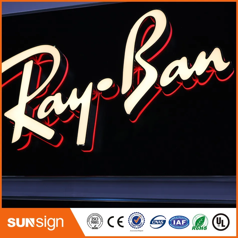 Kleine Size Letters Acryl Mini Led Frontlit Letters