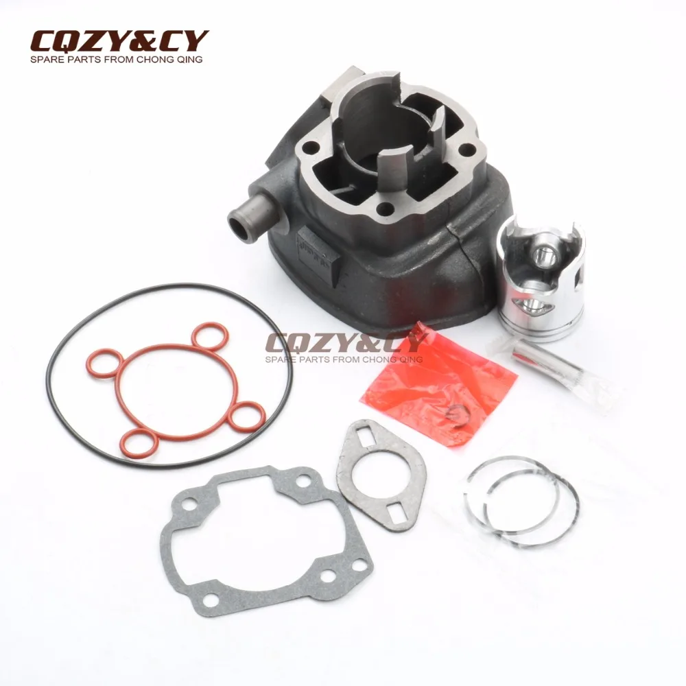 50cc cylinder kit & Cylinder Head Cap & High quality crankshaft for Yamaha 50 Aerox Naked II Jog RR 2T LC 40mm/10mm 2T