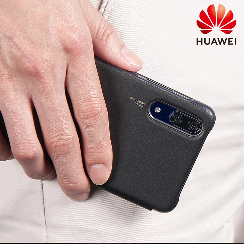 Original Huawei P20 Pro case Huawei P20 case silicone smart cover magnetic luxury flip leather 360 shockproof P 20 P20PRO case