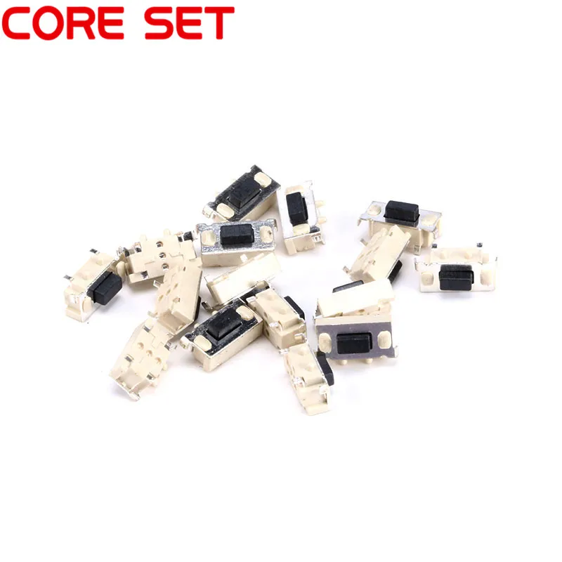 20Pcs/Lot 3x6x3.5MM Bracket Tact Switch Micro Switch 3*6*3.5mm keys Side buttons Switch