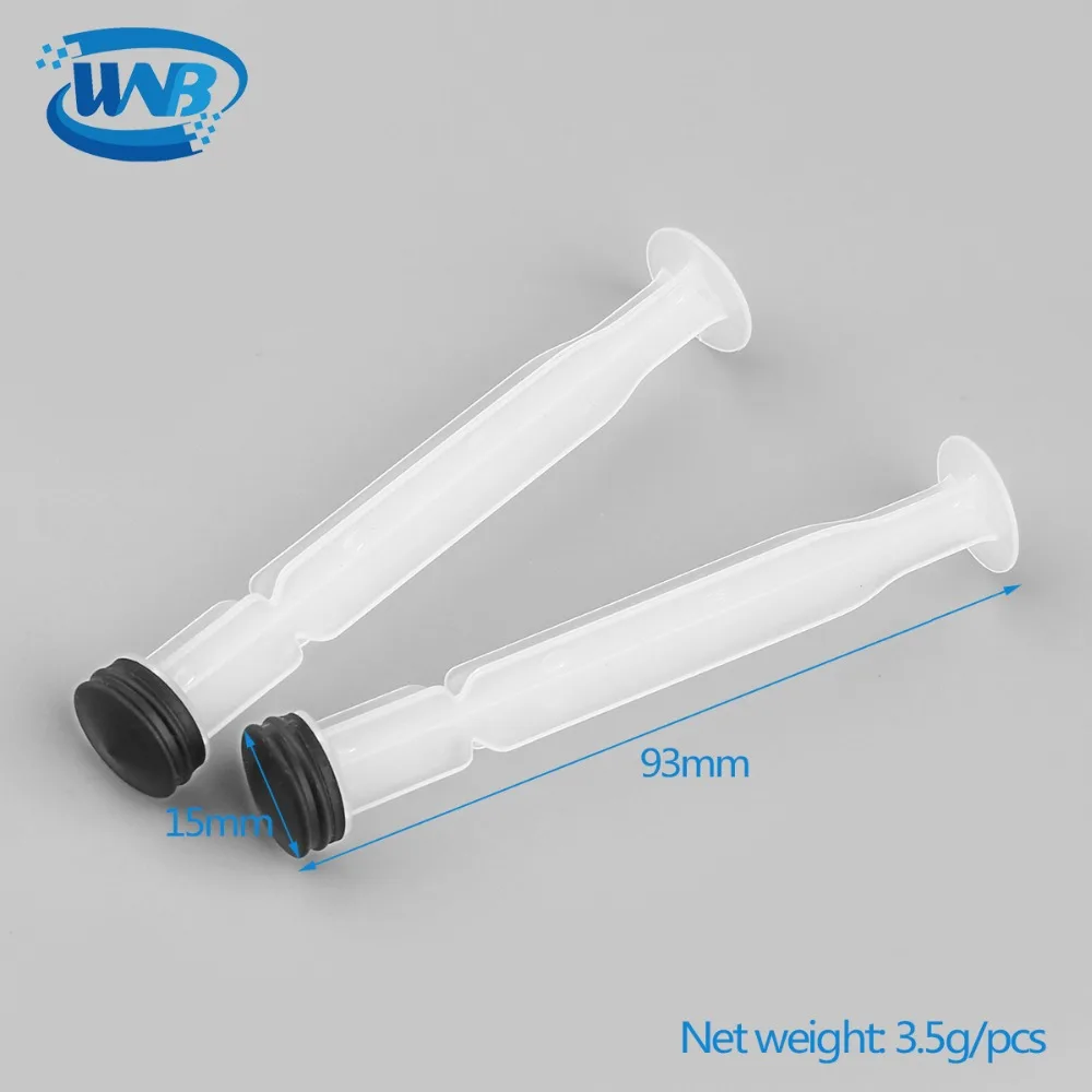WNB Strong ABS Plastic Transparent Tube Piston For 10cc Tube Solder Paste Soldering Flux Hand Repair Tool Rework Accessories Kit