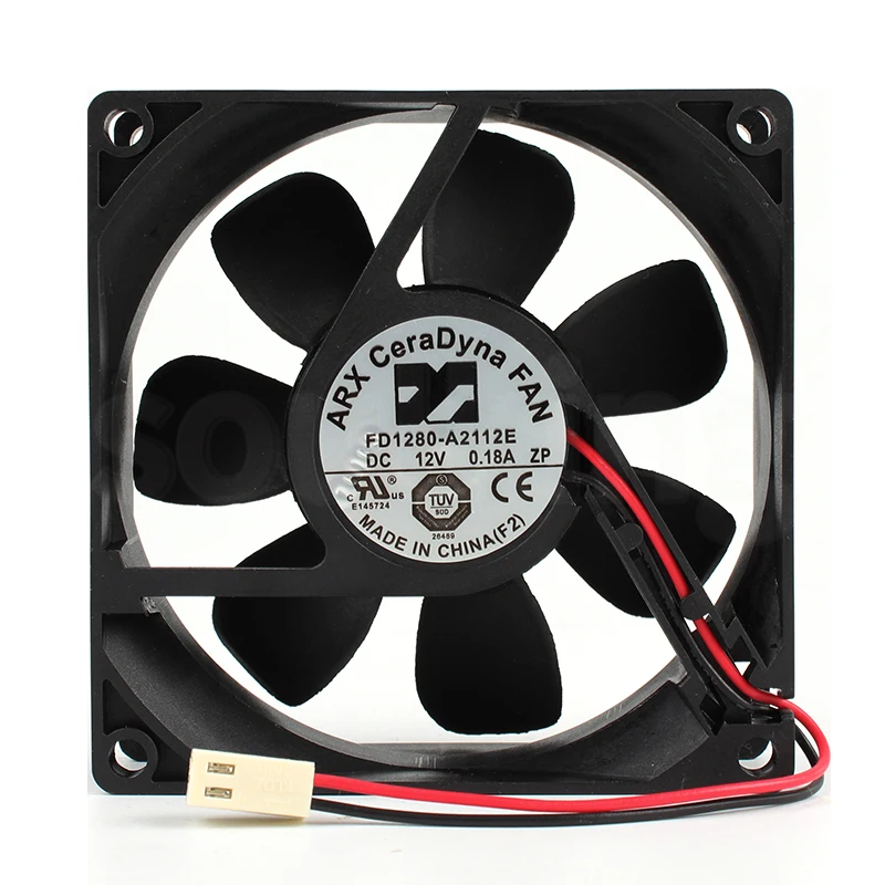 

NEW ARX FD1280-A2112E 8025 12V 0.18A frequency cooling fan