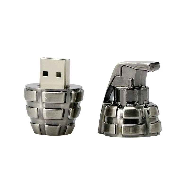 USB-флеш-накопитель Mini Metal в стиле ретро, 64 ГБ, Usb 2,0, 16 ГБ