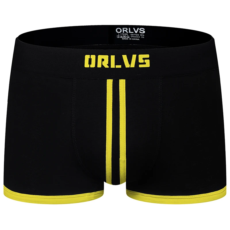 ORLVS Brand male underwear men boxers para hombre men underpants boxer shorts ropa interior hombre mesh boxers calzoncillo