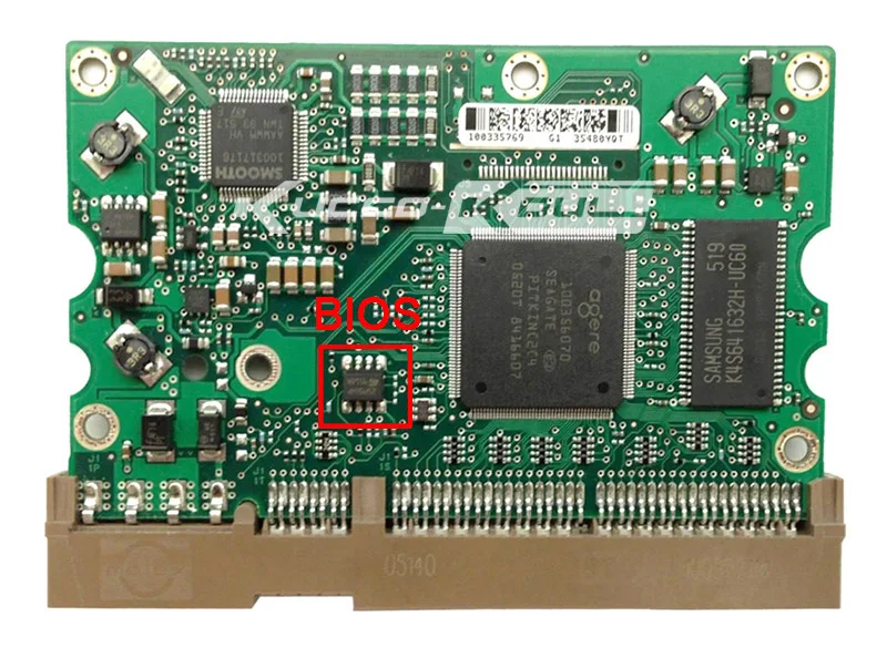 hard drive parts PCB logic board printed circuit board 100354297 for Seagate 3.5 IDE/PATA hdd data recovery hard drive repair