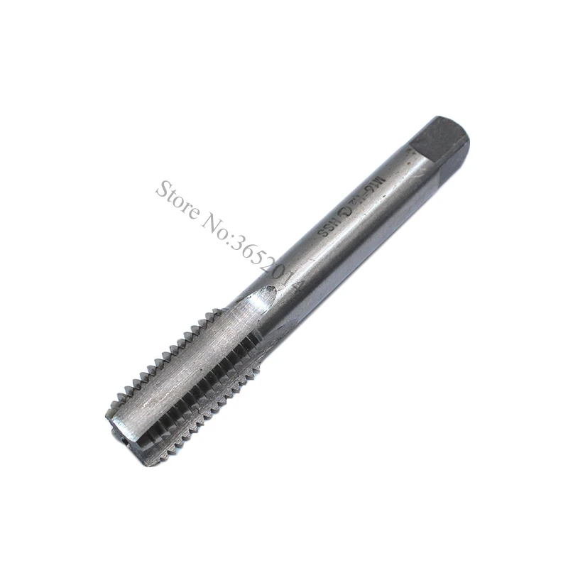 1PC M16 HSS Tap Straight Flute Machine Screw Tap M16X1 M16X1.25 M16X1.5 M16X1.75 Right Thread Metric Tap Drill Machine MetalTool