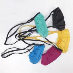 Mens Micro Pouch Thong Sexy Soft Mini string pouch G521B