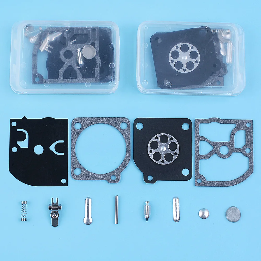 

3set/lot Carburetor Carb Diaphragm Repair Gasket Kit For Husqvarna 136 137 141 142 ZAMA C1Q RB-137 Replacement Parts бензопила