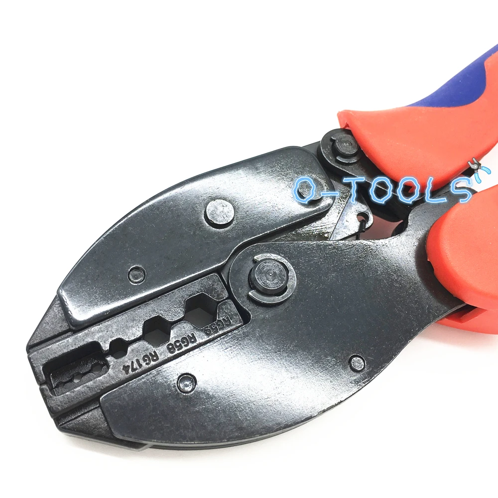 RG58 RG62 RG59 crimping pliers BNC connector crimping Tool for press coaxial cable connector LY-02H1 hand crimper tool