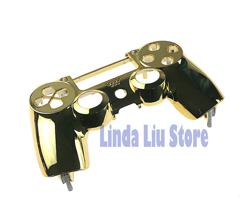 ChengChengDianWan 핫 컨트롤러 도금 쉘 하우징 커버, 소니 PS4 컨트롤러 쉘 무선 컨트롤러용, 20 개