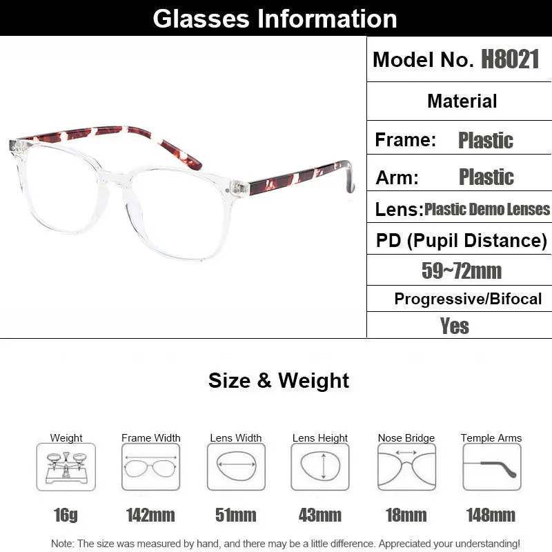 Gmei Optical Voguish Oval Transparent Brand Designer Women Glasses Frames For Prescription Eyeglasses Optical Eyewear H8021