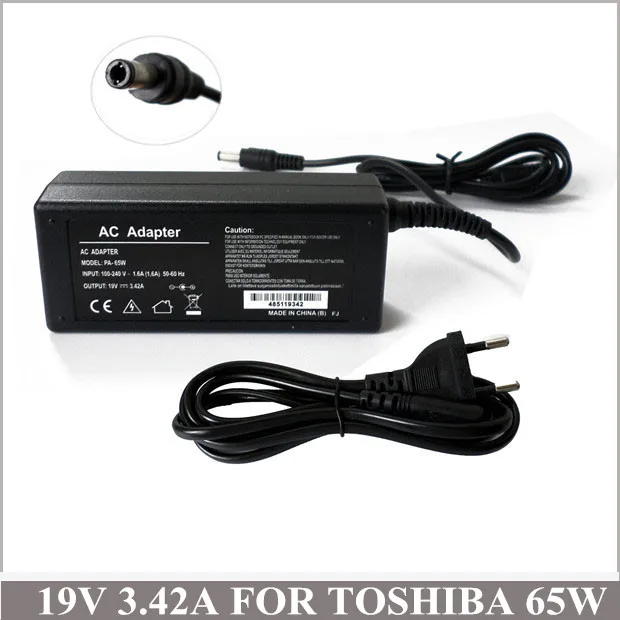 

19V 3.42A 65W Notebook Laptop AC Adapter Charger For Caderno Toshiba PA3468U-1ACA A105 A205 A215 L305D-S5868 P305 P205-S6307