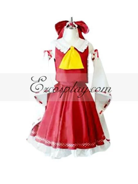 Touhou Project Psychic Hakurei Reimu Cosplay Costume E001