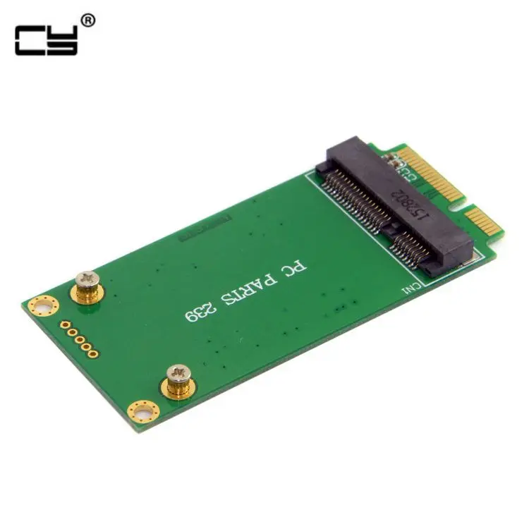 3x5cm mSATA Adapter to 3x7cm Mini PCI-e SATA SSD for Asus Eee PC 1000 S101 900 901 900A T91