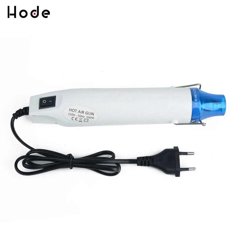 Heat Gun Electric Hot Air Gun for DIY Using Electric Power tool with supporting seat 220V 300W Hair dryer термоусадка