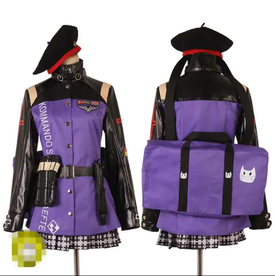 

Can be tailored Girls Frontline Game cosplay Halloween party HK416 cos Unisex Daily uniform cosplay costume