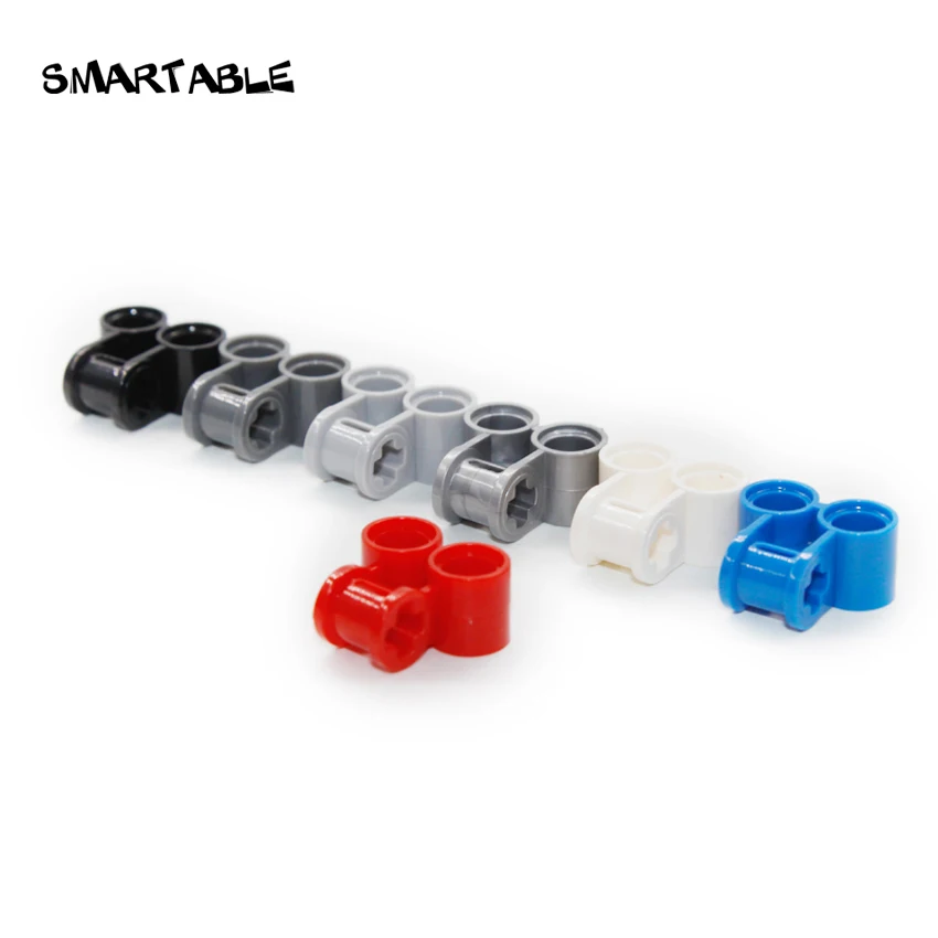 Smartable High-Tech Axle Joiner Perpendicular Double Building Block Part Toys Compatible 32291 40pcs/Set