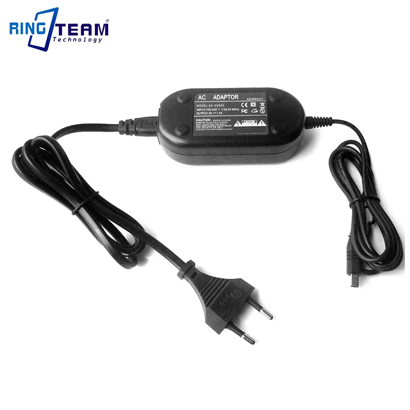 Free Shipping ED-AD9NX01 AD-9NX01 AD9NX01 AC Power Adapter for Samsung NX5 NX10 NX11 and NX100 Cameras