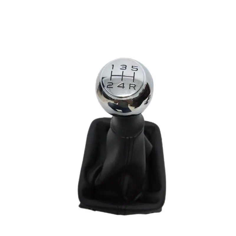 5 Speed Manual Car Gear Shift Knob VTS Sports And Leather For Peugeot 106 206 306 406 107 207 307 407 Triumph C5 Senna C2
