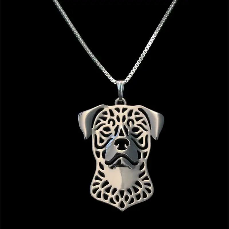 Women\'s Jewelry Dog Necklaces Female Rottweiler Pendant Necklaces Drop Shipping