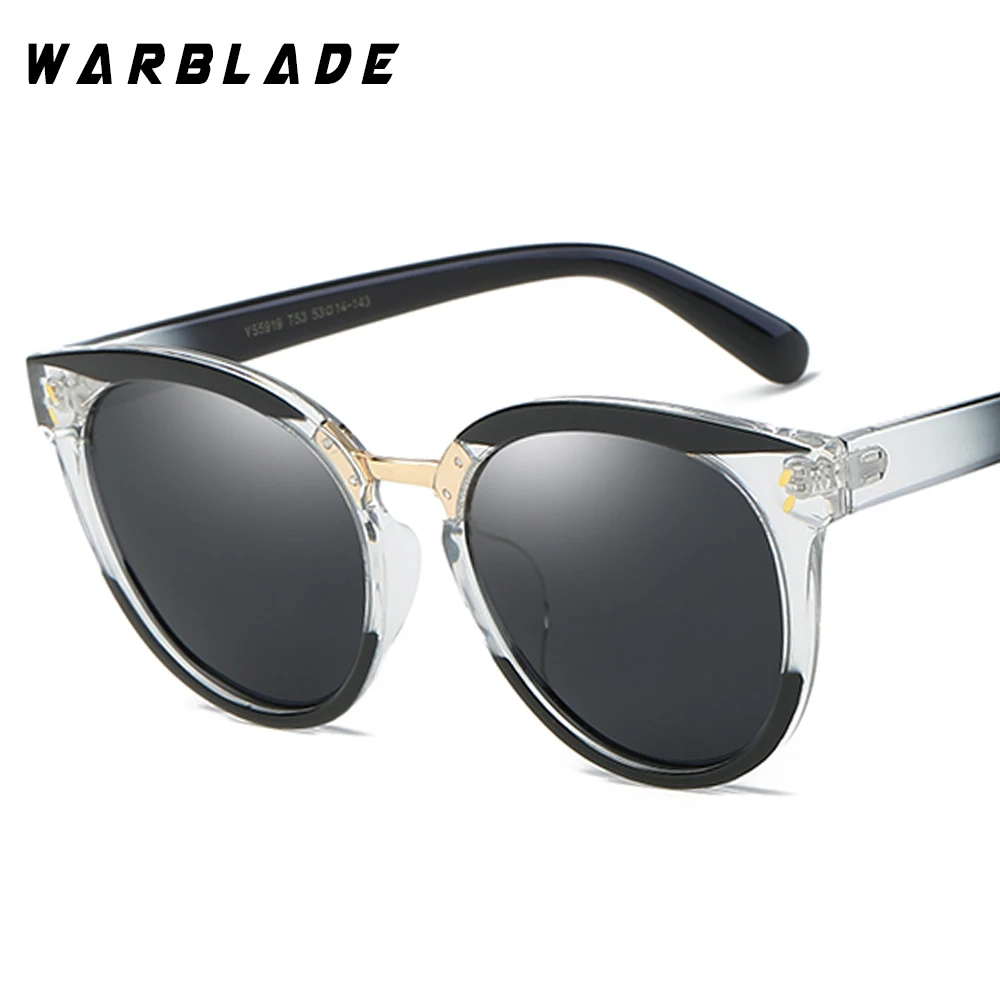 

WarBLade Polarized Ladies Sunglasses Vintage Round Sun Glasses Male Plastic Frame Pink High Quality Brand Designer De Sol Gozluk