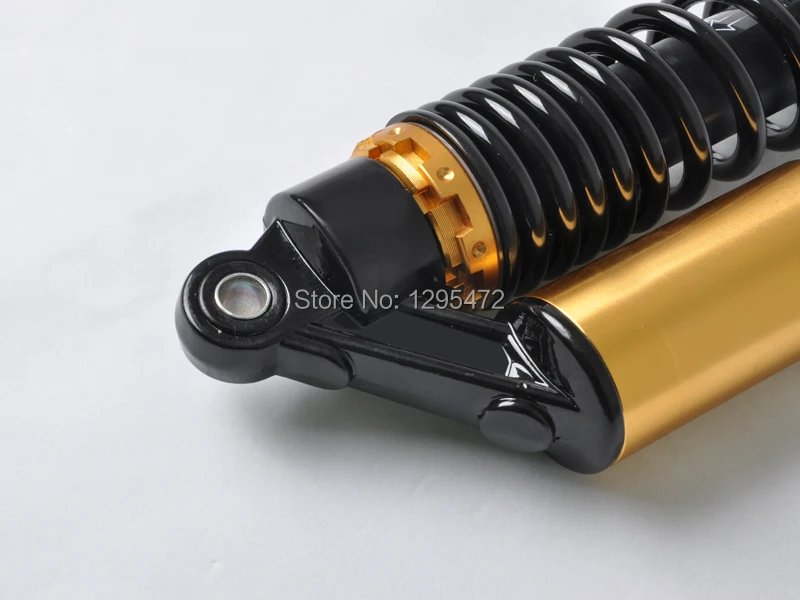 universial  fork 340mm air gas shock absorber  for   motorcycle cb750   SUZUKI-GSX1100-atv  quad  scooter motorbike black+golden