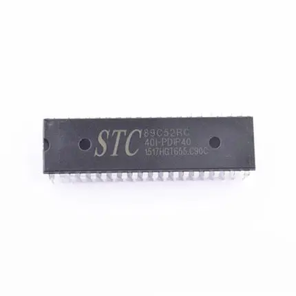 Straight line STC89C52RC-40I-PDIP40 single chip microcomputer original DIP40