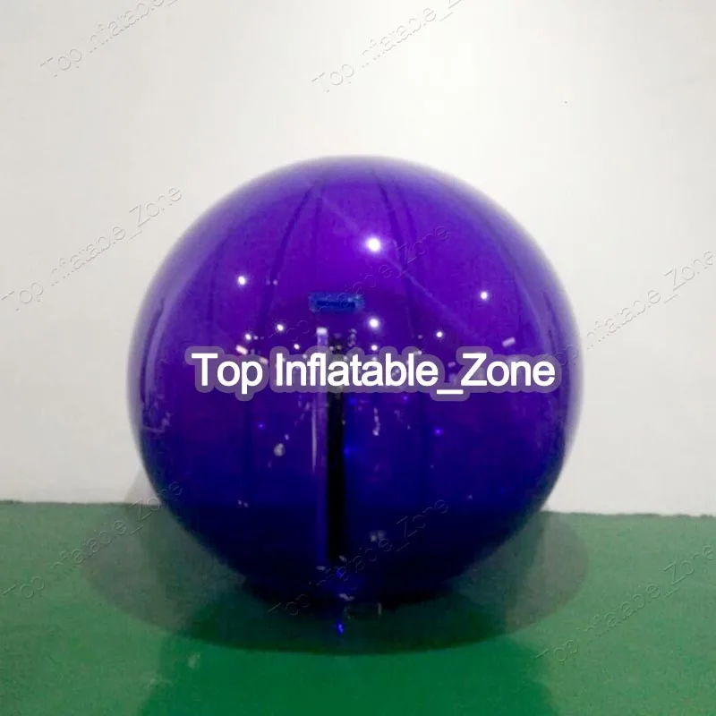 1.0mm TPU 2m palla da passeggio d'acqua di alta qualità Zorbing palla d'acqua palla gigante Zorb palloncino gonfiabile criceto umano calcio d'acqua